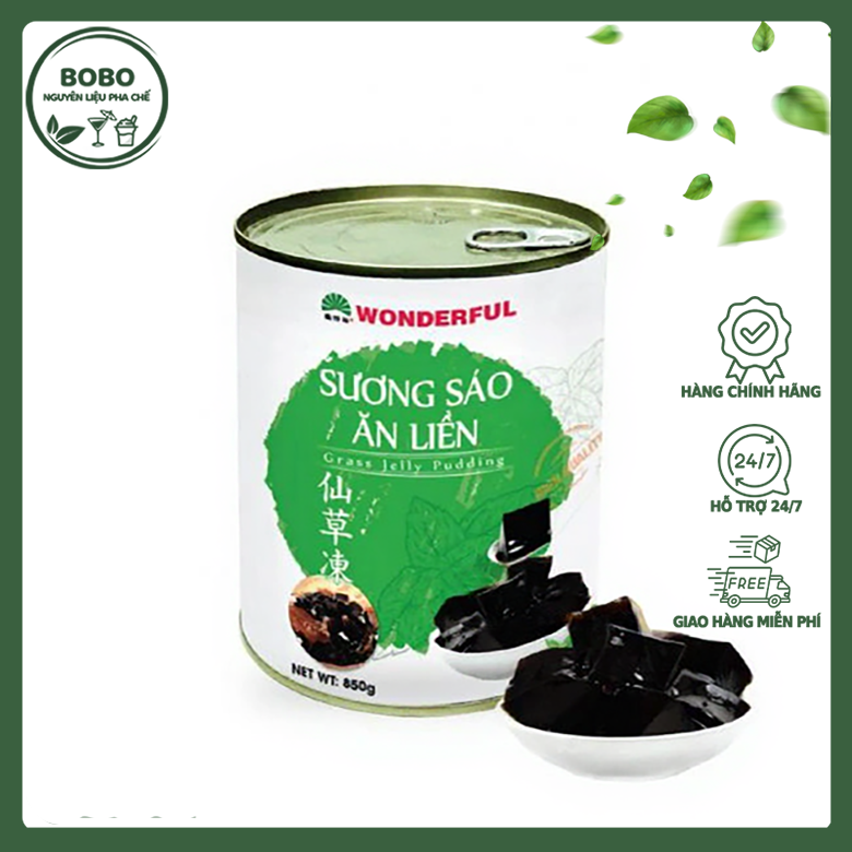 Sương Sáo Ăn Liền Wonderful 850Gr