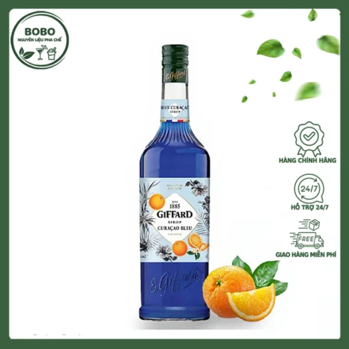 Siro Giffard Blue Curacao 1L