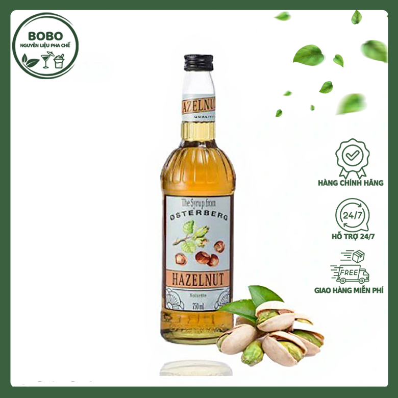 Siro Osterberg  Hương Hạt Dẻ 750Ml