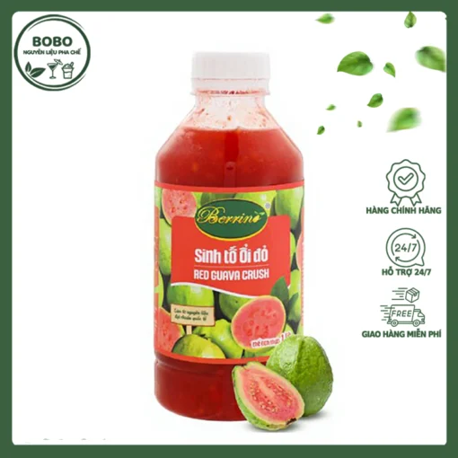 Sinh Tố Berrino Ổi Đỏ 1L