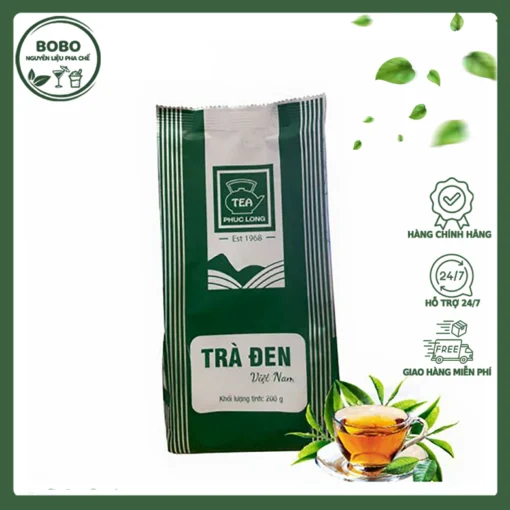 Trà Phúc Long Trà Đen Gói Nhỏ 200G