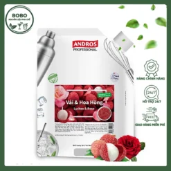 Mứt Chunky Vải Hoa Hồng