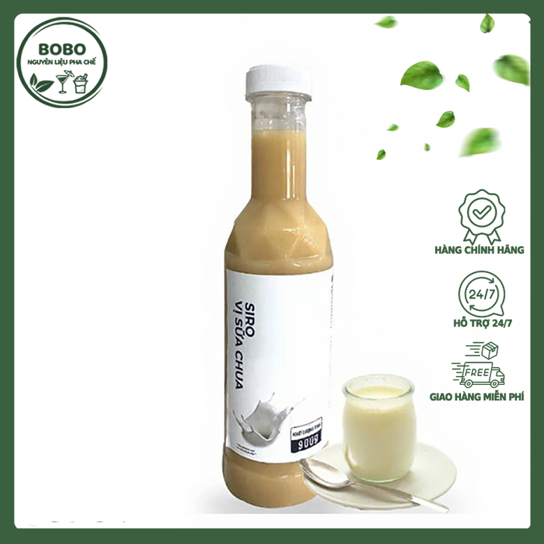 Siro Boduo Vị Sữa Chua Uống  900G
