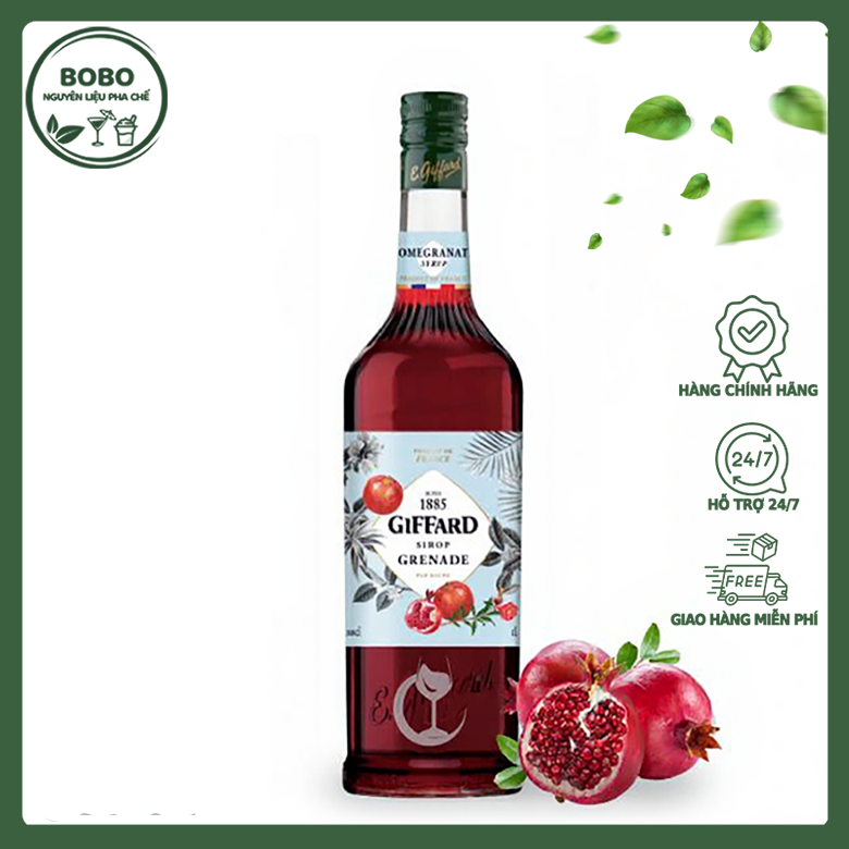 Siro Giffard Lựu Quả Pomegranate 1L