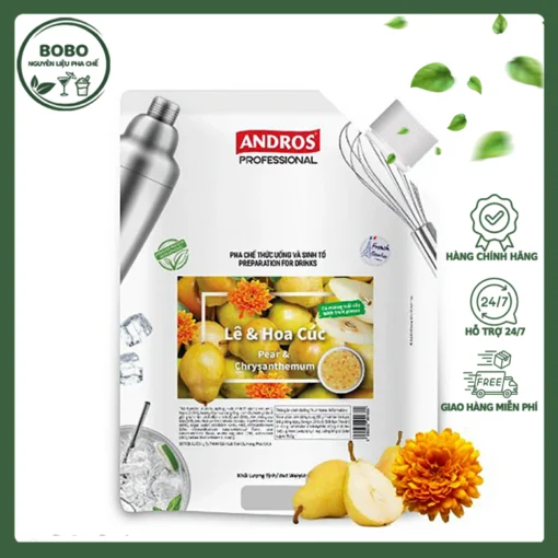 Mứt Chunky Lê & Hoa Cúc