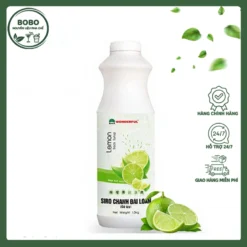 Siro Wonderful Chanh Đài Loan  Chai 1,3Kg