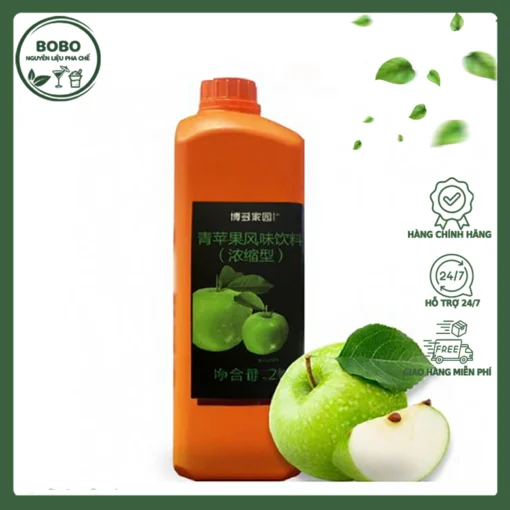 Siro Boduo Táo Xanh 2L