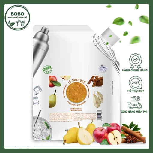 Mứt Chunky Lê Táo Quế 1Kg