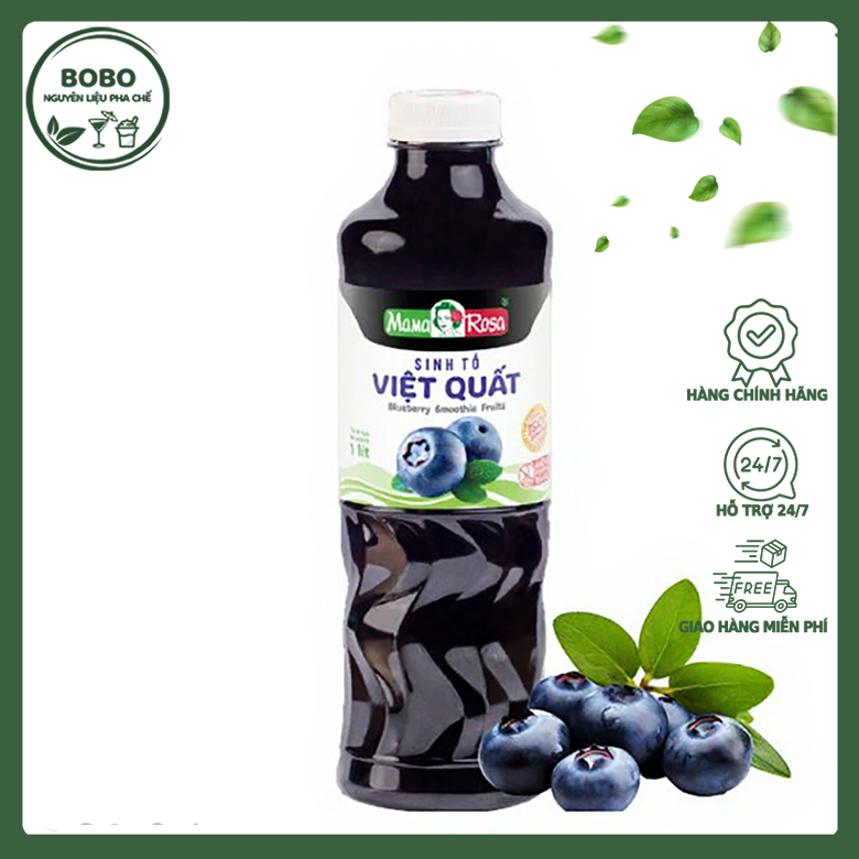 Sinh Tố Mama Rosa Việt Quất 1L