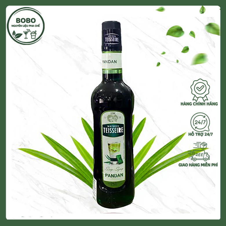 Teisseire Pandan Lá Dứa 700Ml