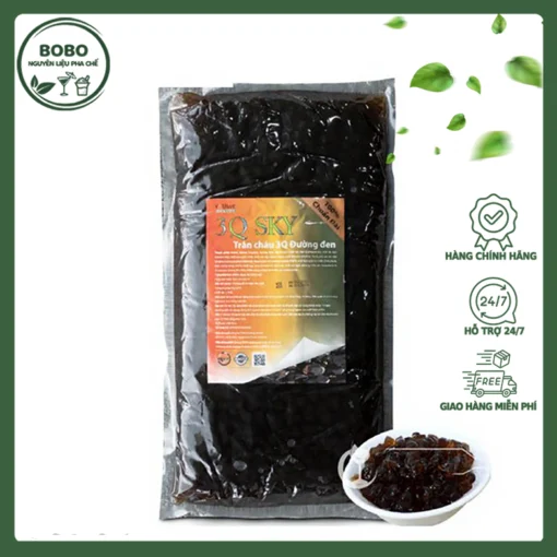 Trân Châu 3Q Sky Đen Caramel 2Kg