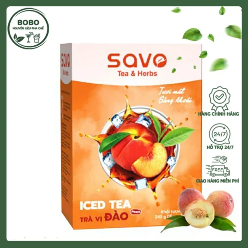 Trà Savo Hòa Tan Đào