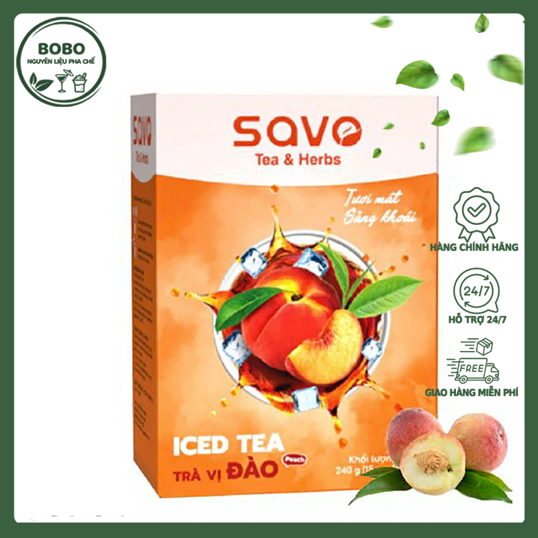 Trà Savo Hòa Tan Đào