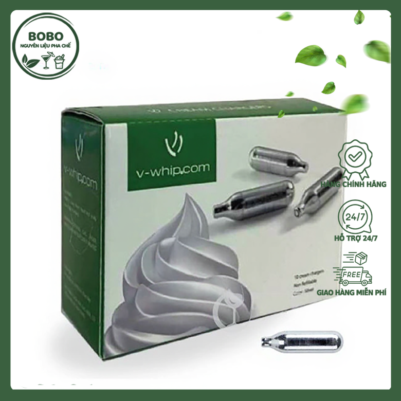 Gas Kem V-Whip Hộp 10 Viên