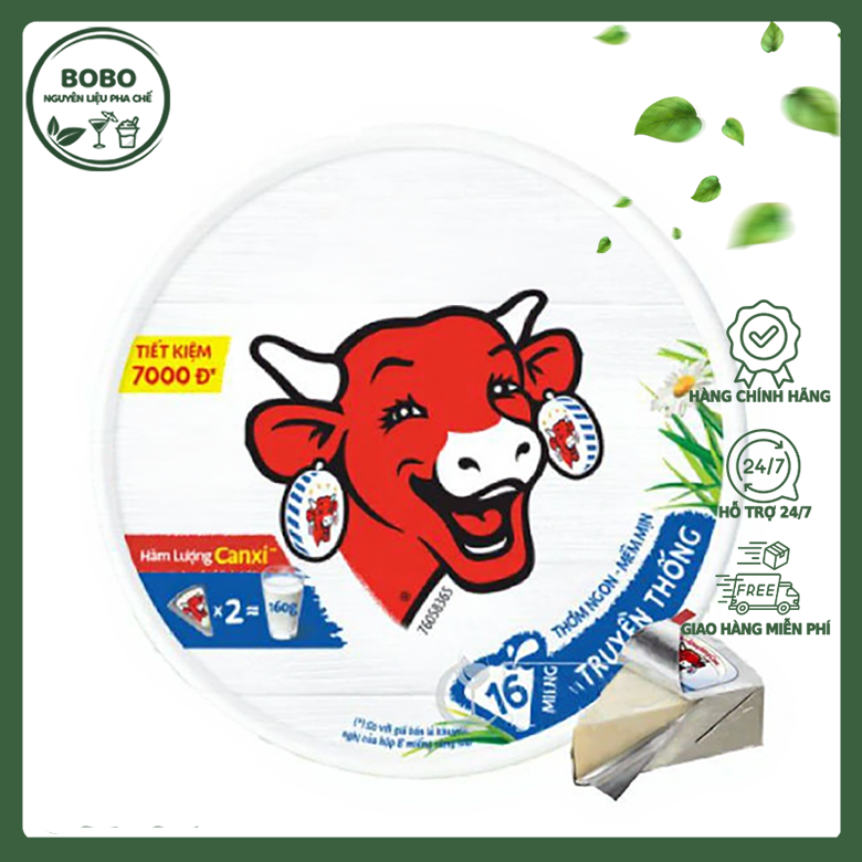 Phô Mai Con Bò Cười 16 Miếng