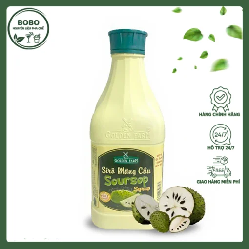 Siro Golden Farm Mãng Cầu 2L