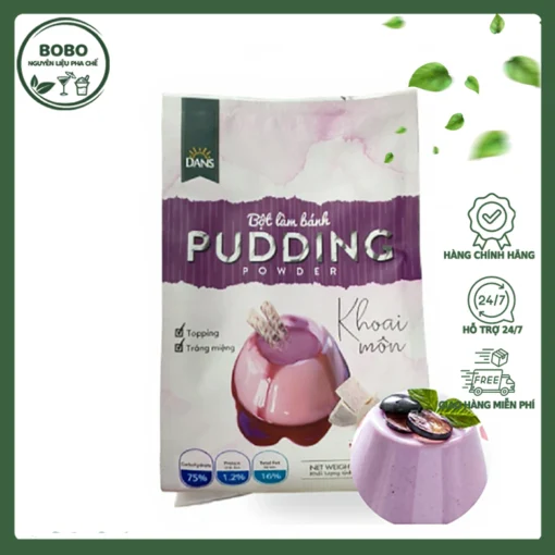 Bột Dans Pudding Khoai Môn 500Gr