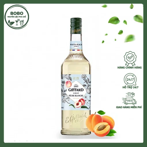 Siro Giffard Đào Trắng 1L