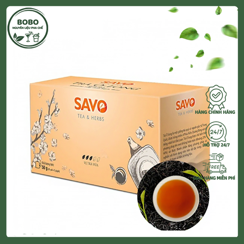 Trà Savo Hương Ô Long Rang Đậm Mùi Khói