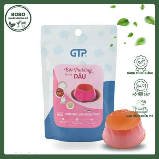 Pudding Gtp Dâu 500Gr