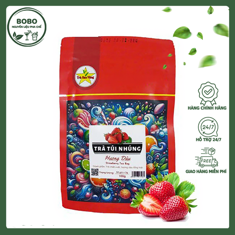 Trà Sao Vàng Túi Nhúng Hương Dâu