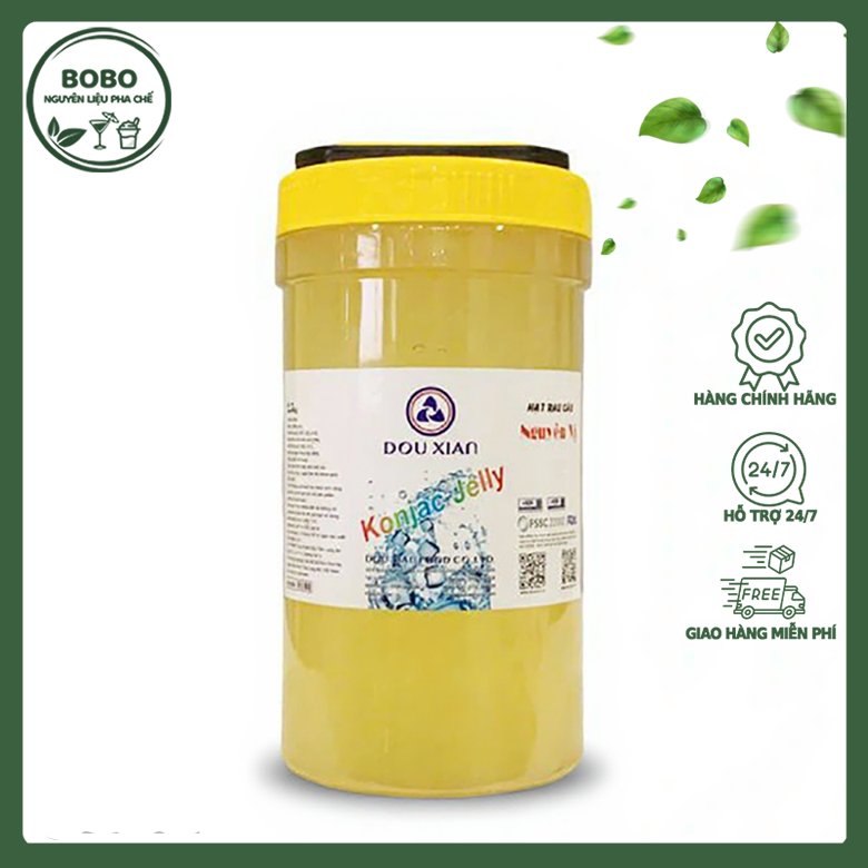 Hạt Rau Câu Dou Xian Nguyên Vị 2.5Kg