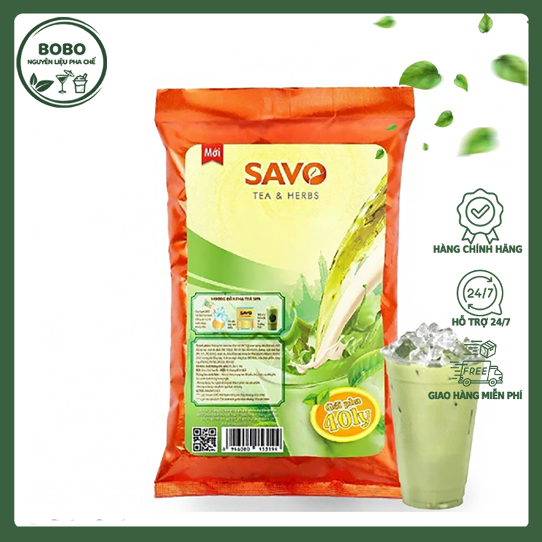 Trà Savo Trà Sữa Thái Xanh 600Gr