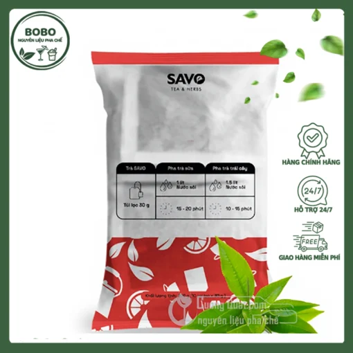 Hồng Trà Túi Lọc Savo 300Gr