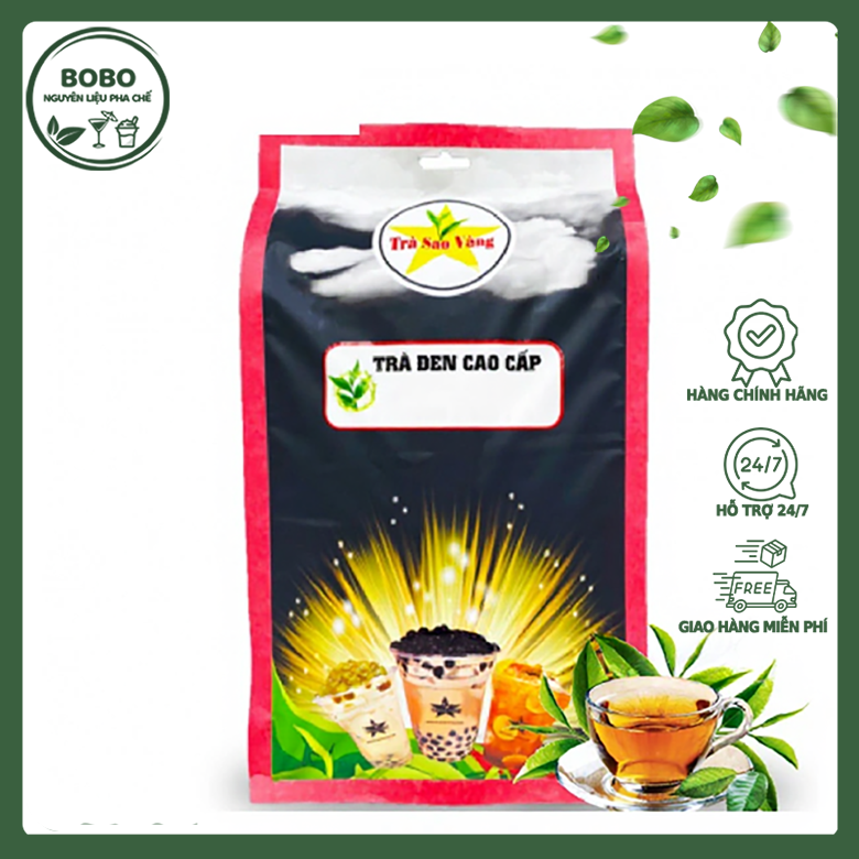 Trà Sao Vàng Trà Đen Cao Cấp Gói 1Kg