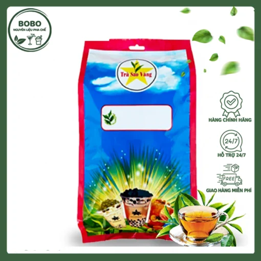 Trà Sao Vàng Trà Đen 9 Plus Gói 1Kg