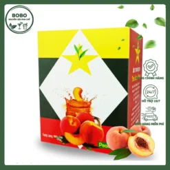 Trà Sao Vàng Đào Hòa Tan Hộp 270Gr
