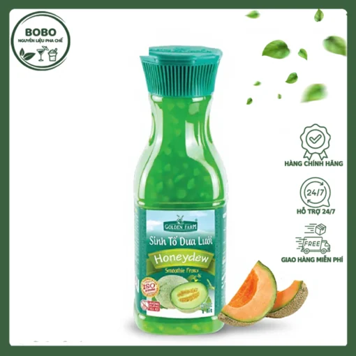 Sinh Tố Golden Farm Dưa Lưới Xanh 1L
