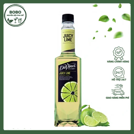 Siro Davinci Chanh Xanh 750Ml