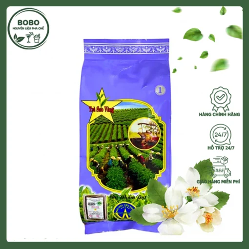 Trà Sao Vàng Trà Lài Tím Gói 350Gr