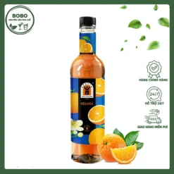 Siro Hestia Cam Vàng 750Ml