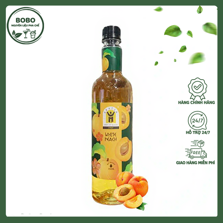 Siro Hestia Đào Trắng 750Ml