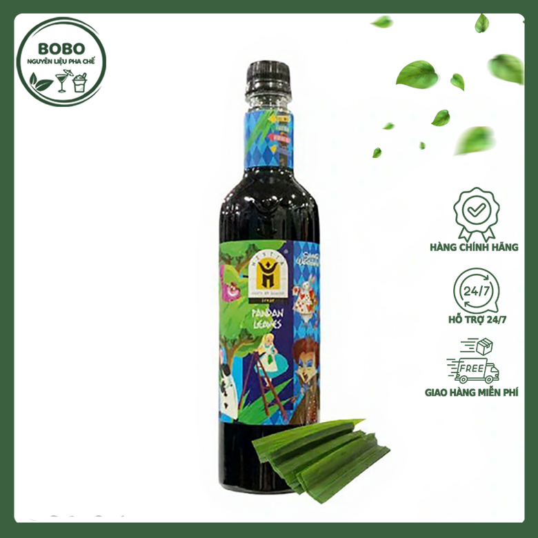 Siro Hestia Lá Dứa 750Ml