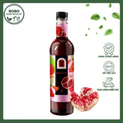 Siro Hestia Lựu Đỏ 750Ml
