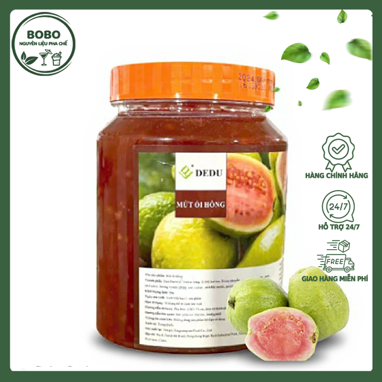 Mứt Ổi Hồng Dedu 1Kg