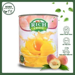 Đào Ngâm Rich 825Gr