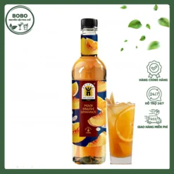 Siro Hestia Đào Cam Sả 750Ml