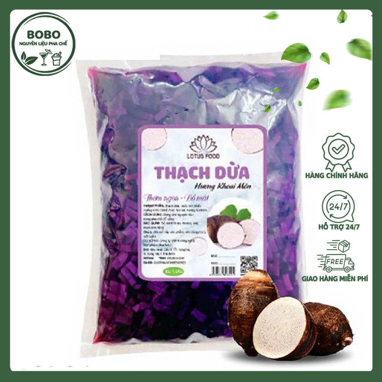 Thạch Dừa Lotus Vị Khoai Môn 1.5Kg