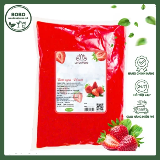 Thạch Dừa Lotus Vị Dâu 1.5Kg