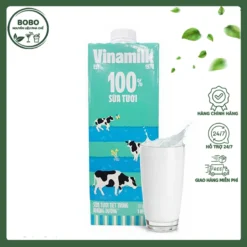Sữa Tươi Vinamilk Không Đường 1L