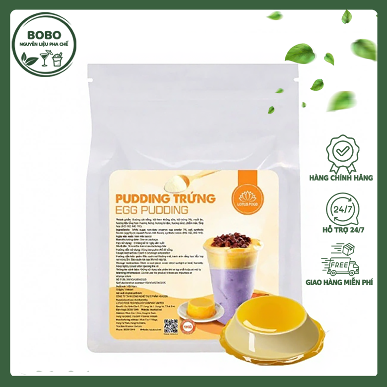 Bột Lotus Pudding Trứng 1Kg