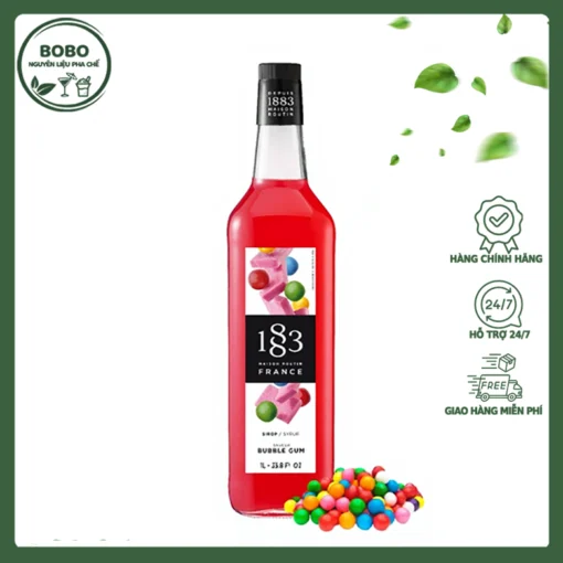 Siro 1883 Kẹo Cao Su 1L