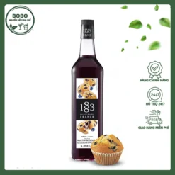 Siro 1883 Bành Muffin Việt Quất 1L