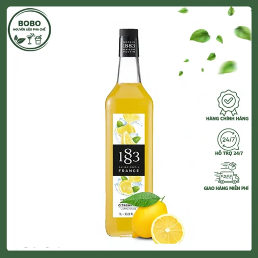 Siro 1883 Nước Cốt Chanh Vàng 1L