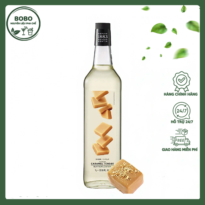 Siro 1883 Kẹo Bơ 1L