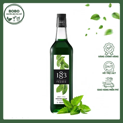 Siro 1883 Bạc Hà Xanh 1L